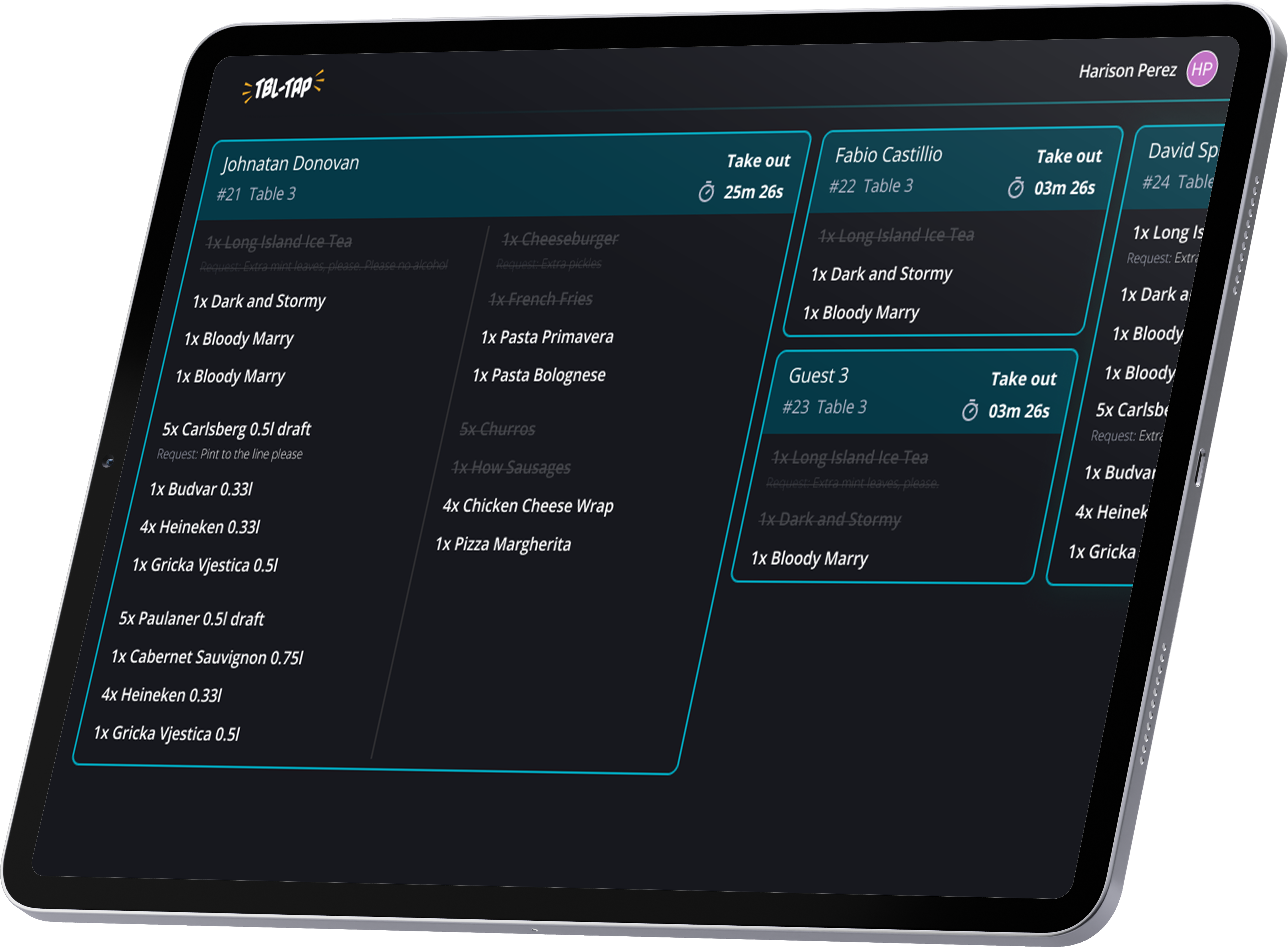 Kitchen Bar app
